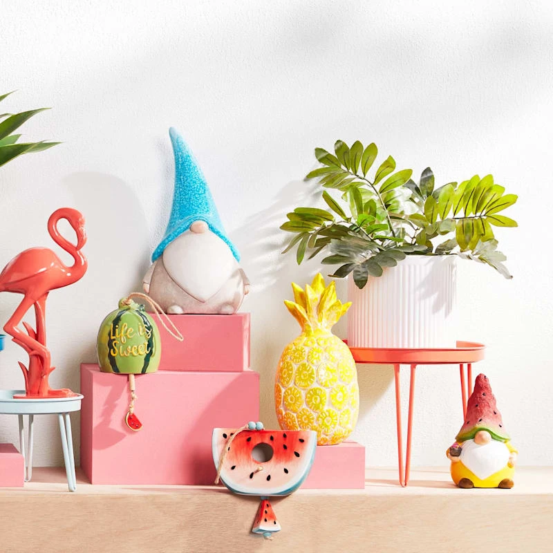 Sunny Club Pink Metal Plant Stand, 10x12 2 Sunny Club Pink Metal Plant Stand, 10x12 - Image 2