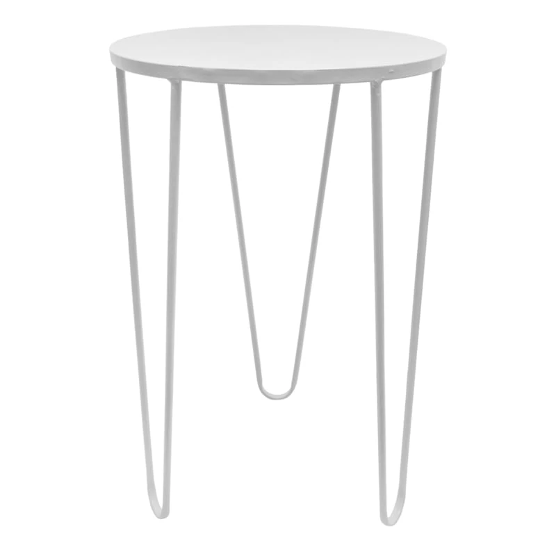Sunny Club White Metal Plant Stand, 20x12 1 Sunny Club White Metal Plant Stand, 20x12