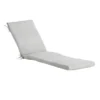 Tahiti Silver Basic Outdoor Chaise Lounge Cushion