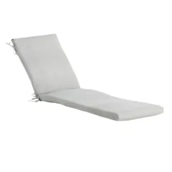 Tahiti Silver Basic Outdoor Chaise Lounge Cushion