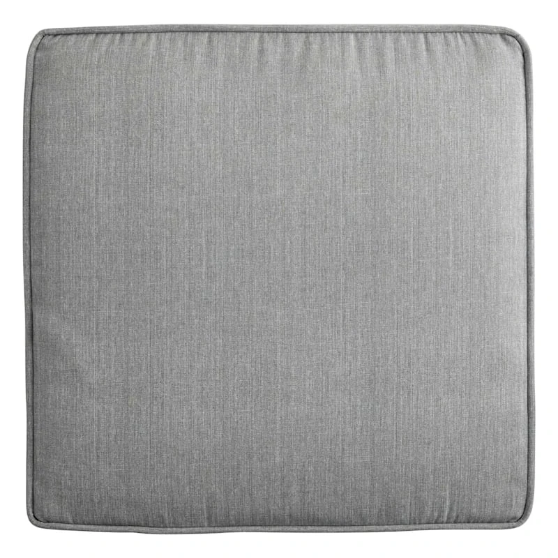 Tahiti Silver Outdoor Gusseted Deep Seat Cushion 1 Tahiti Silver Outdoor Gusseted Deep Seat Cushion