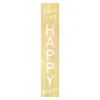 This Is My Happy Place Wooden Outdoor Wall Sign, 12x60