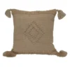 Tracey Boyd Havana Ivory Outdoor Throw Pillow, 18"