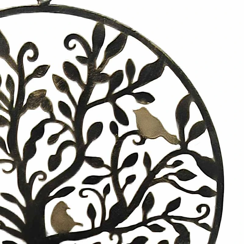Tree Of Life Metal Cutout Wind Chime, 30" 2 Tree Of Life Metal Cutout Wind Chime, 30" - Image 2