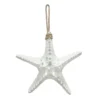 Ty Pennington Hanging Outdoor White Starfish, 8"
