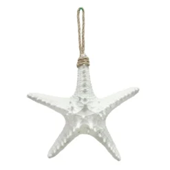 Ty Pennington Hanging Outdoor White Starfish, 8"