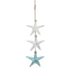 Ty Pennington Hanging Starfish Trio Outdoor Wall Decor, 15"