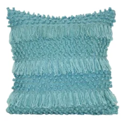 Ty Pennington Icy Morning Knotted Outdoor Throw Pillow, 18"