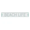 Ty Pennington Metal Beach Life Hanging Outdoor Wall Sign, 38"