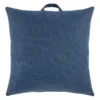 Ty Pennington Navy Blue Floor Cushion, 24"