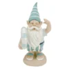 Ty Pennington Outdoor Blue Beach Garden Gnome, 12"