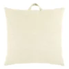 Ty Pennington White Floor Cushion, 24"