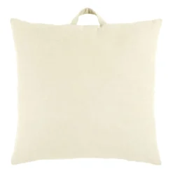 Ty Pennington White Floor Cushion, 24"