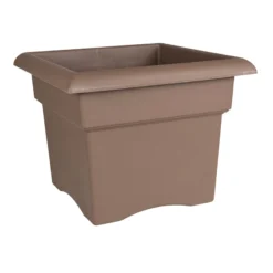 Veranda Square Chocolate Deck Box, 18"