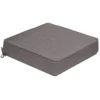 Vernon Granite Premium Gusseted Outdoor Deep Seat Cushion