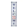 Welcome Metal Outdoor Wall Sign, 42"