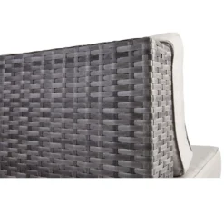 Weston II Armless Wicker Chair & Cushion -Outdoor Corner Shop weston ii armless wicker chair cushion 2