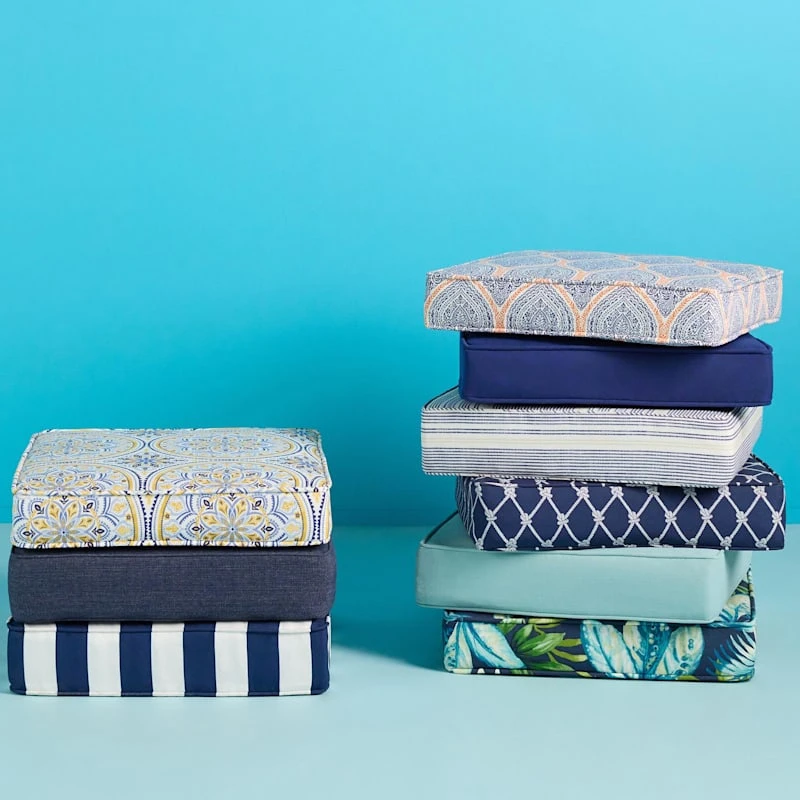 Wheaton Midnight Blue Premium Gusseted Outdoor Deep Seat Cushion 5 Wheaton Midnight Blue Premium Gusseted Outdoor Deep Seat Cushion - Image 5