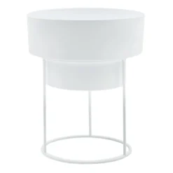 White Metal Plant Stand, 8x10