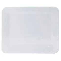 White Rope Melamine Serving Tray, 18"