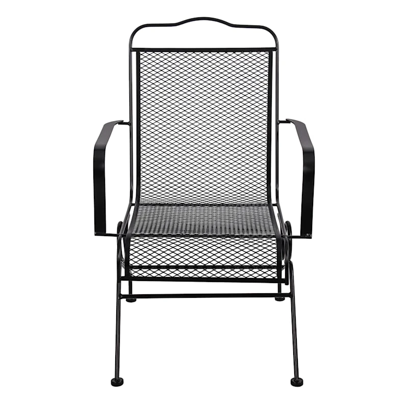 Wrought Iron Outdoor Motion Chair 3 Wrought Iron Outdoor Motion Chair - Image 3